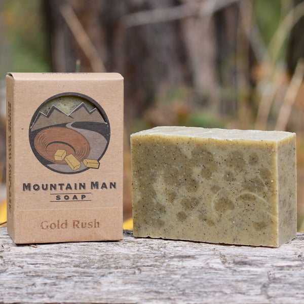 Mountain Man Soap, Soap for Men, Beard Soap, Gold Rush Earth Scent