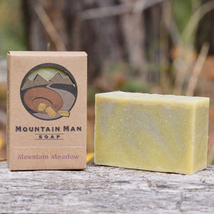 Mountain Man Soap, Soap for Men, Beard Soap, Mountain Meadow, Lavender, Clary Sage Soap