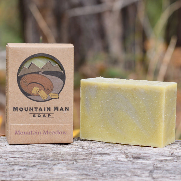 Mountain Man Soap, Soap for Men, Beard Soap, Mountain Meadow, Lavender, Clary Sage Soap